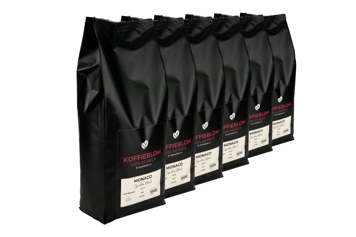 KaffeeBom Arabica Monaco 6 x 1kg