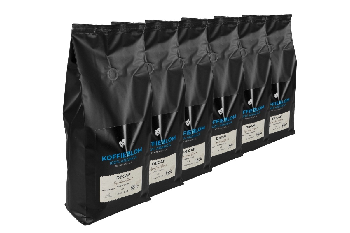 KoffieBlom Arabica Decaf 6 x 1kg