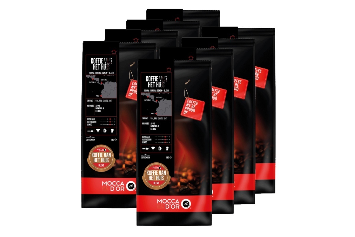 Mocca d'Or Kaffee des Hauses 8x 1kg